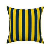 Navy and Yellow stripe