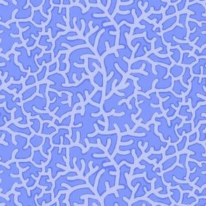 Blue Coral Pattern