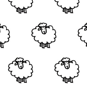Sheep2-White