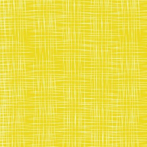 Faux Linen - Yellow