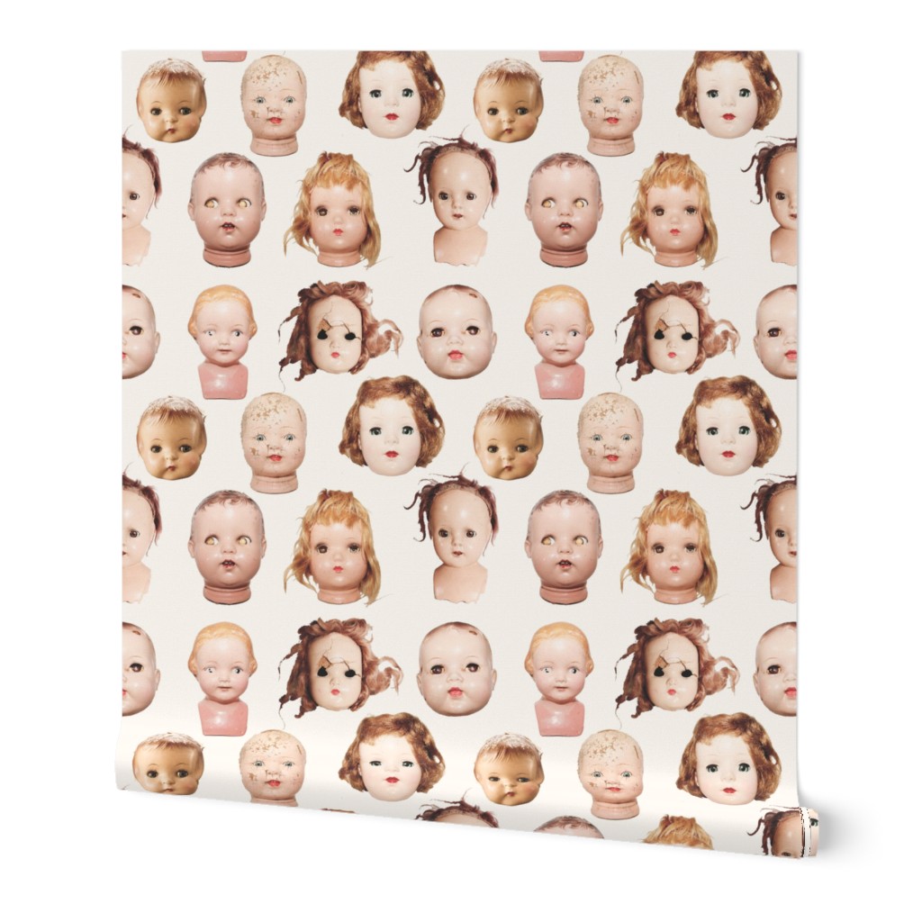 Doll heads print - Large