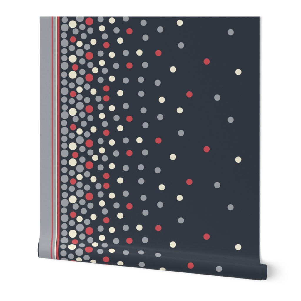 Dots Border Print