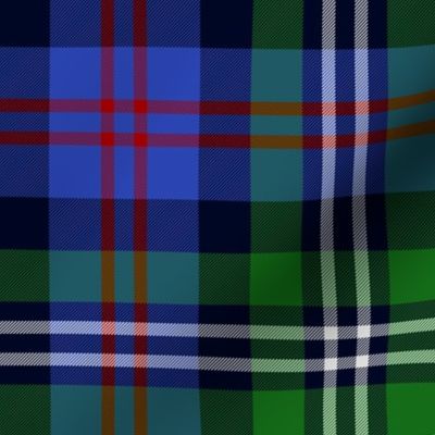 Davidson double clan tartan, 8", 1847 Wilson's of Bannockburn