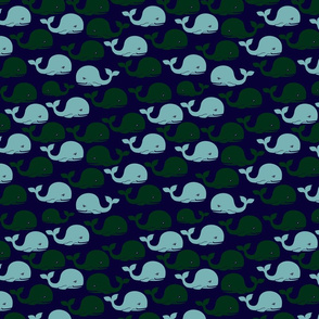Whale-Pattern-3-BlueBKGD