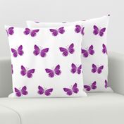 Butterflies in flirtatious Purple