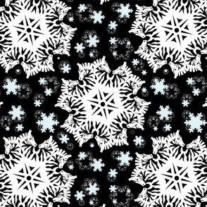 Zebra Snowflakes