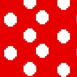 Pixelated Polka Dots