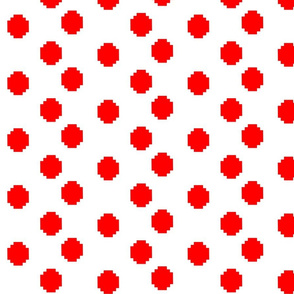Pixelated Polka Dots 