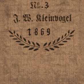 German Grain Sack  - 1869