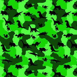 Dino Camo Green