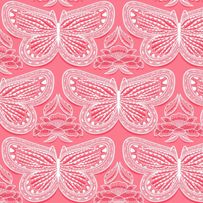 Butterfly Tonal Pink