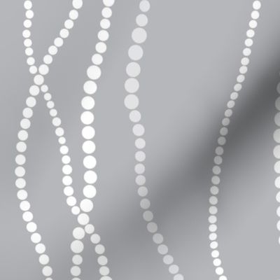 Twinkle Lights - Geometric Dot Extra Large Grey