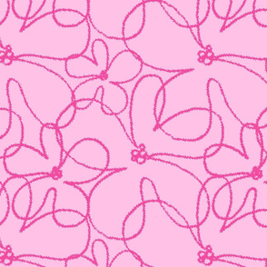 Simple Flowers Pink