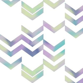 Watercolor Chevrons