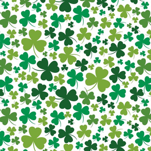 St. Paddys Day Clover Pattern
