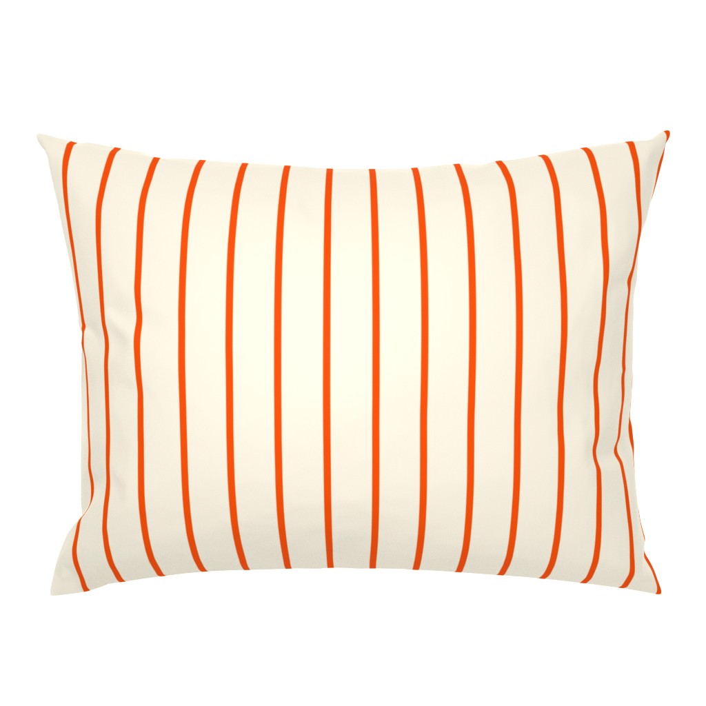 Marquise Orange and Cosmic Latte Stripe 