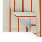 Marquise Orange and Cosmic Latte Stripe 