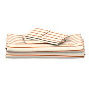 Marquise Orange and Cosmic Latte Stripe 