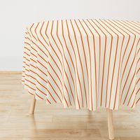 Marquise Orange and Cosmic Latte Stripe 