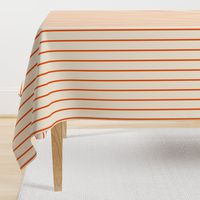 Marquise Orange and Cosmic Latte Stripe 