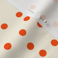 Marquise on Cosmic Latte Small Polka Dots 