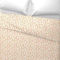 Marquise on Cosmic Latte Small Polka Dots 