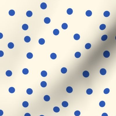 Nelson Polka Dots on Cosmic Latte smalL