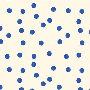 Nelson Polka Dots on Cosmic Latte smalL