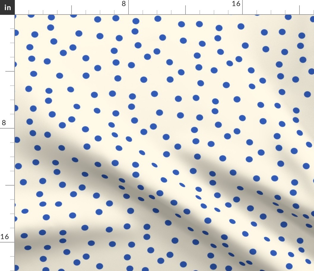 Nelson Polka Dots on Cosmic Latte smalL