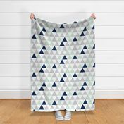 Hamptons Triangles - Mint