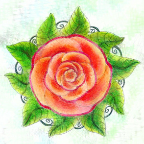 rose mandala