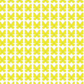 Flight School Yellow Butterflies