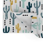 cactus mustard mint navy kids tri minimal white background trendy design for ss16 tropical trendy southwest kids nursery clothing baby decor