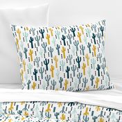 cactus mustard mint navy kids tri minimal white background trendy design for ss16 tropical trendy southwest kids nursery clothing baby decor