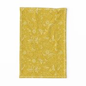 Botanical Sketchbook - Floral Golden Yellow