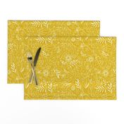 Botanical Sketchbook - Floral Golden Yellow