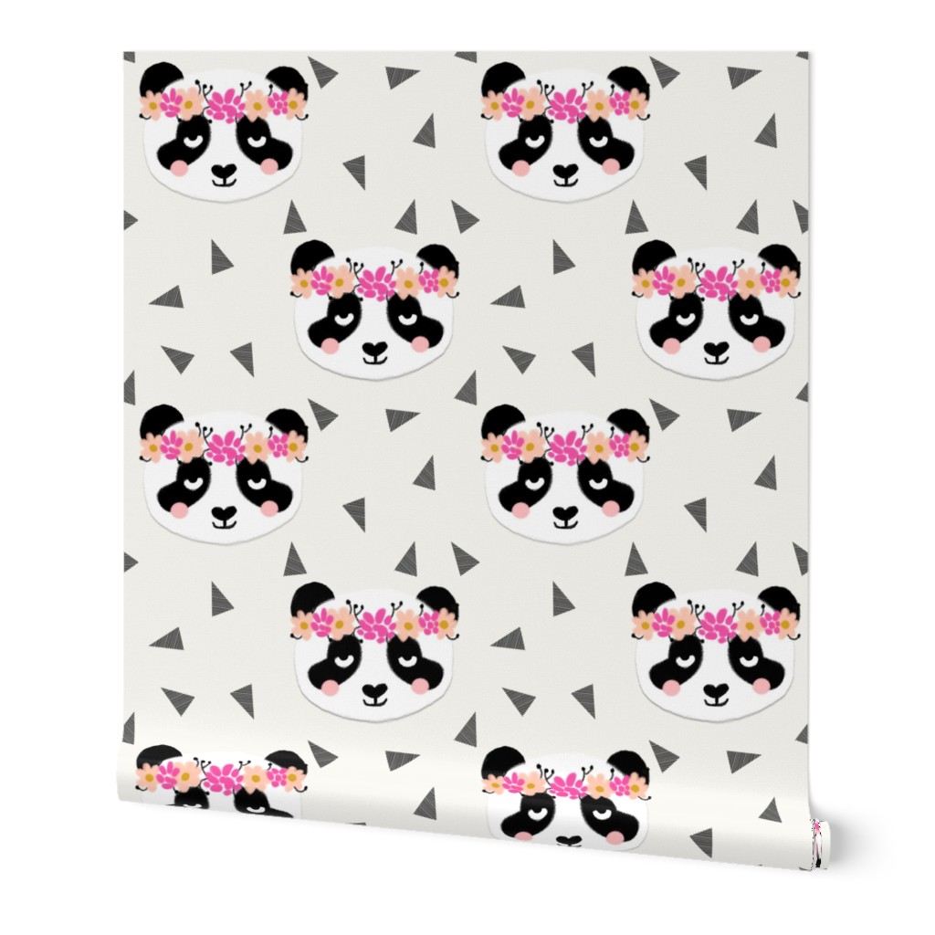 panda flowers cream