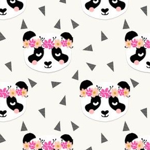 panda flowers cream