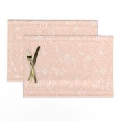 Botanical Sketchbook - Floral Pink Blush