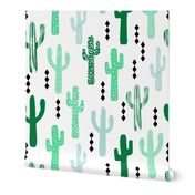 cactus greens grid tropical southwest design for trendy kids spring summer 2016 