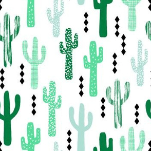 cactus greens grid tropical southwest design for trendy kids spring summer 2016 