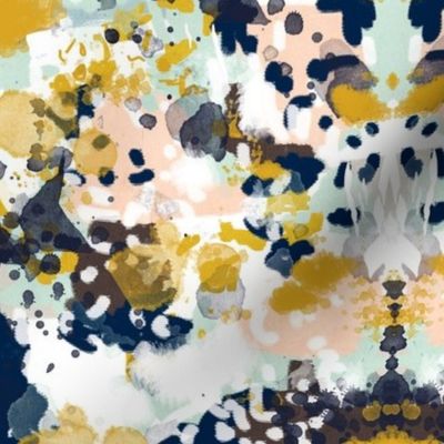 sloane abstract painterly painting design for decor, kids design