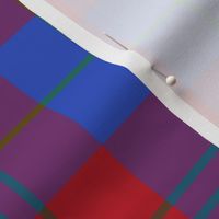 Wotherspoon family tartan, 6" modern colors