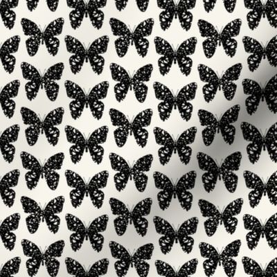 Black + off-white butterflies, spacey by Su_G_©SuSchaefer