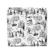 Salem Witch Trials Toile