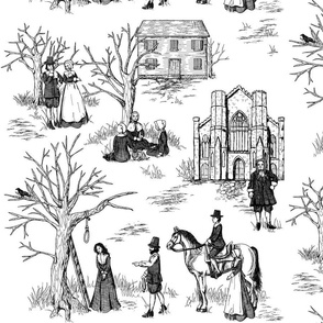 Salem Witch Trials Toile