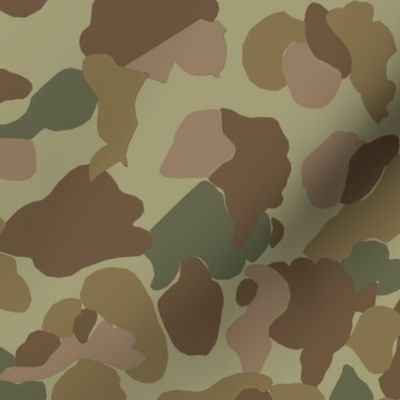WWII US Camo Jungle Side Colorway