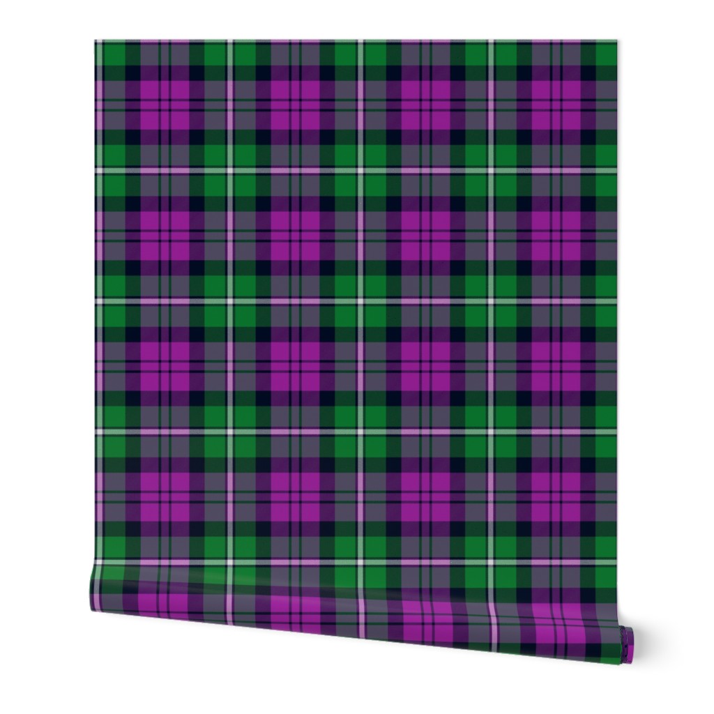 Baillie 1815 tartan, 6" modern colors