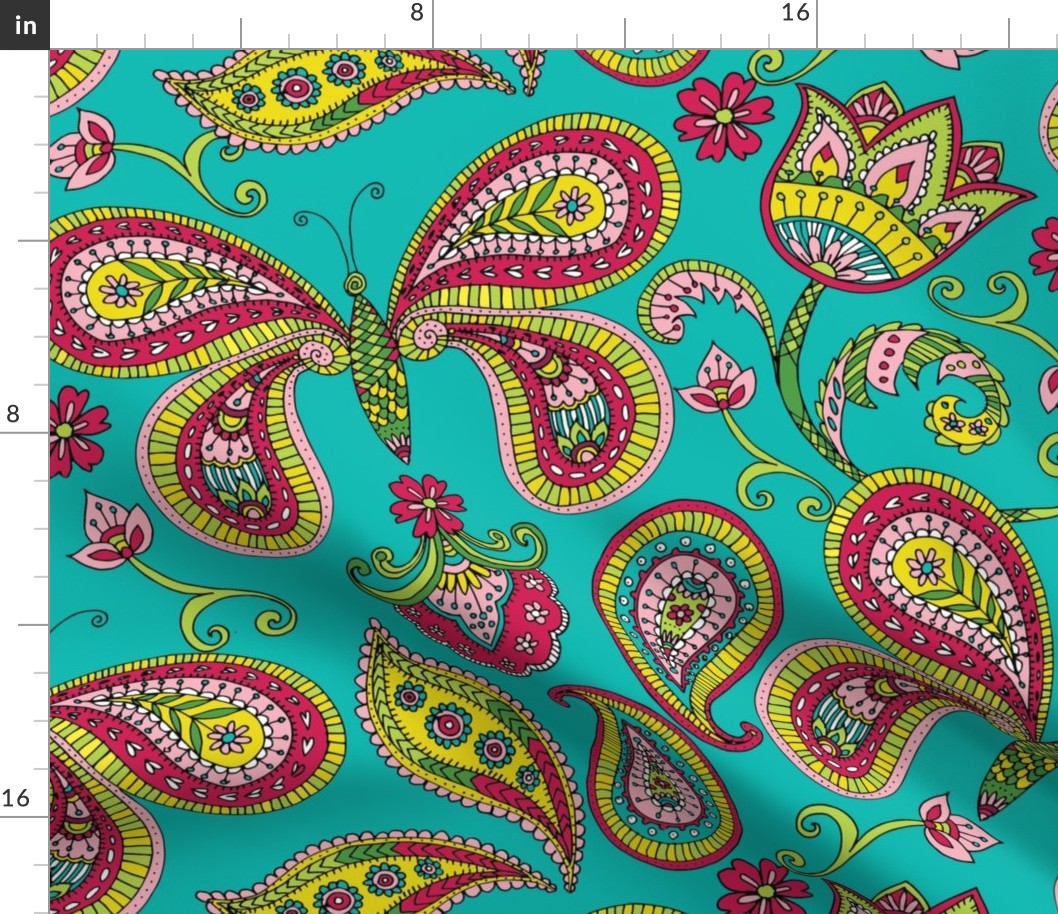 Butterfly Paisley