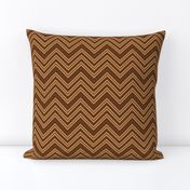 Chocolate Creme Chevron